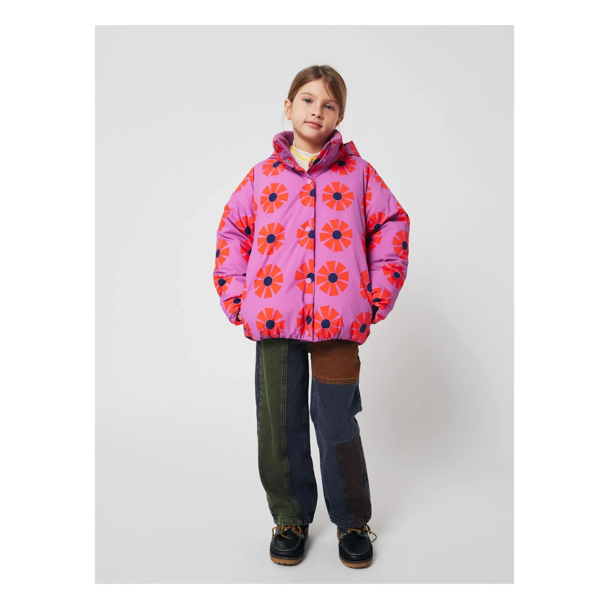 Bobo Choses - Kaleidoscope Recycelte Faser Wasserdichte Jacke | Flieder