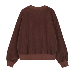 Bobo Choses - Sweat Mystery BC Bio-Baumwolle | Dunkelbraun