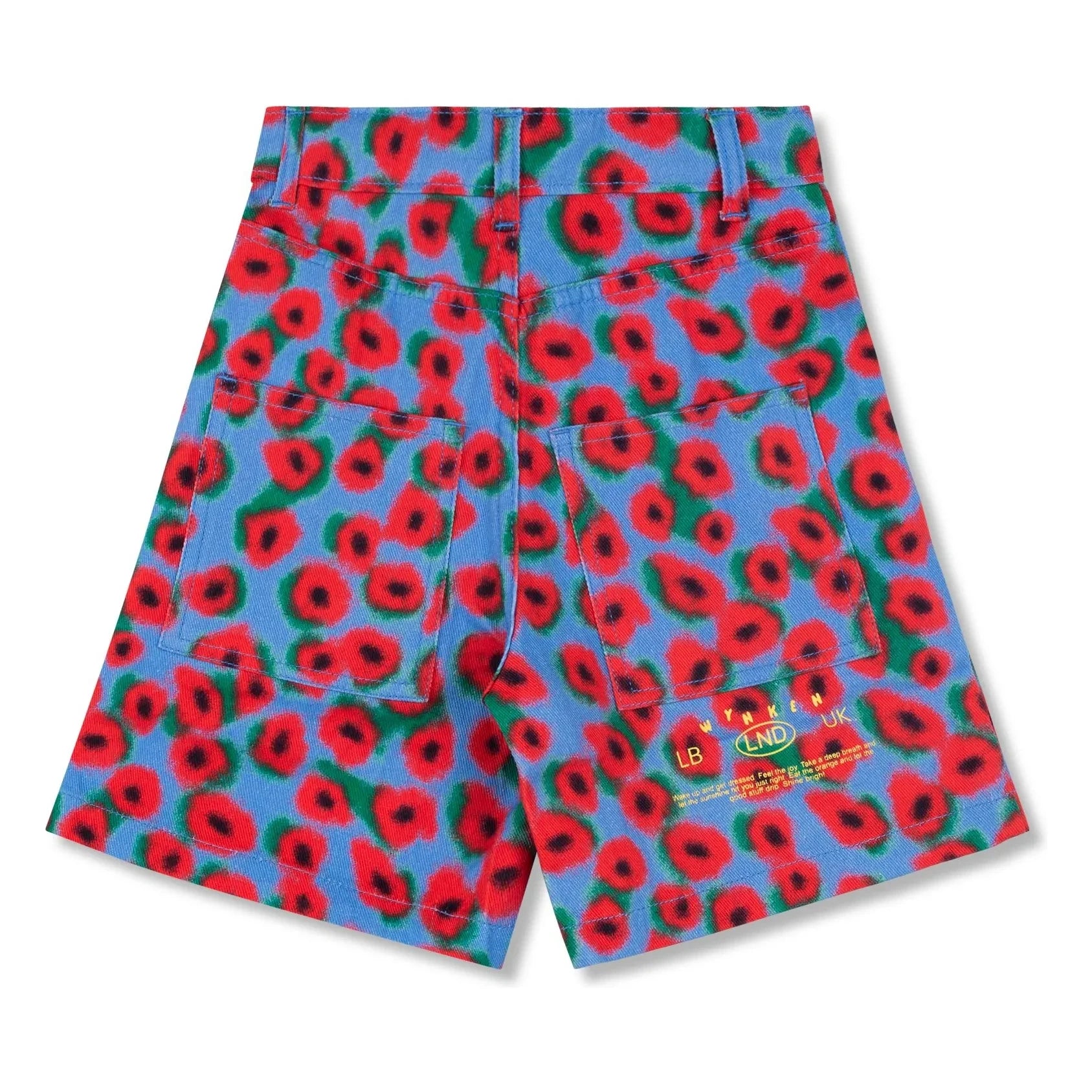 Wynken - Geblümte Shorts | Blau