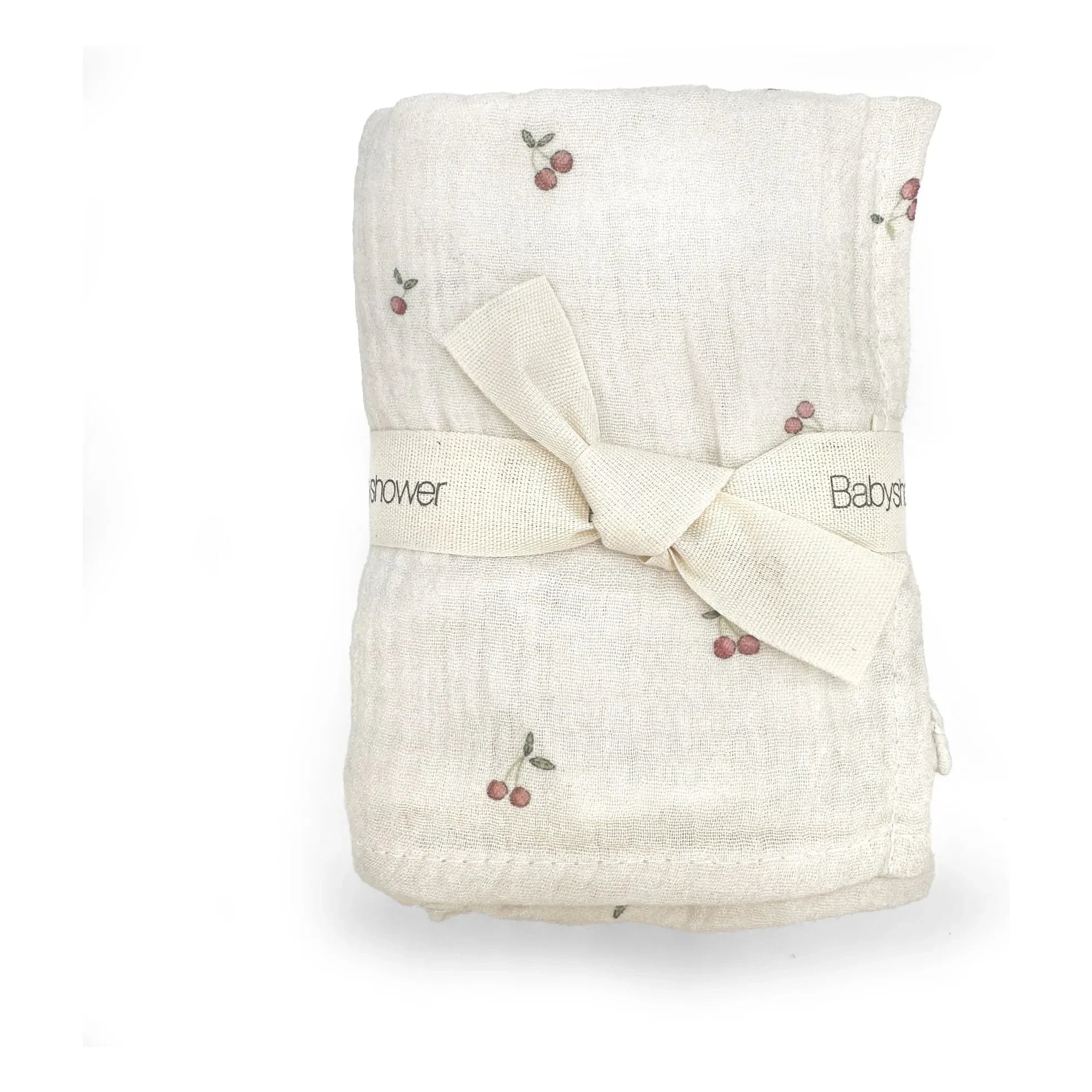 Babyparty – Kirschen Windeln – 3er-Set | Ecru