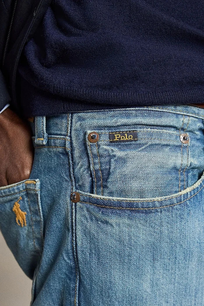 Polo Ralph Lauren Erkek Skinny Kot Pantolon