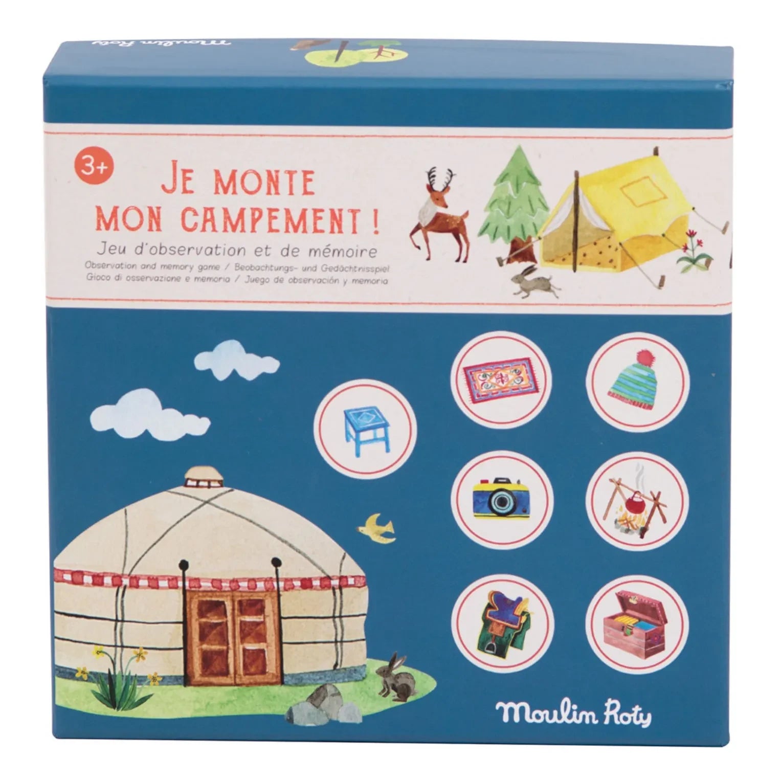 Moulin Roty - Camping-Aufbau-Spiel