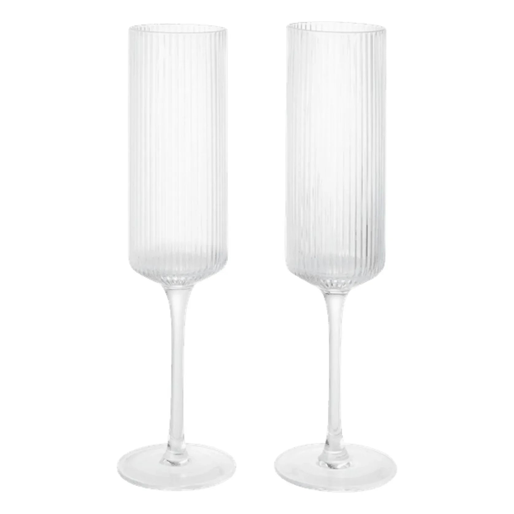 Ferm Living - Ripple Flütler - 2’li Set