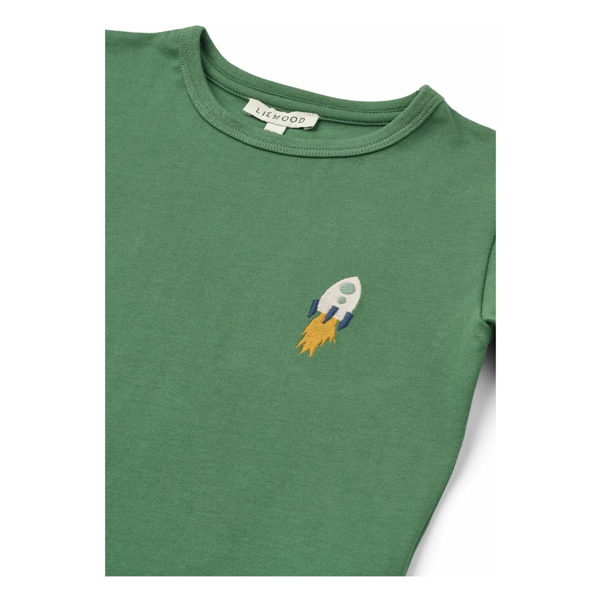 Liewood - Apia Love My Planet T-Shirt aus Bio-Baumwolle | Grün