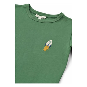 Liewood - Apia Love My Planet T-Shirt aus Bio-Baumwolle | Grün