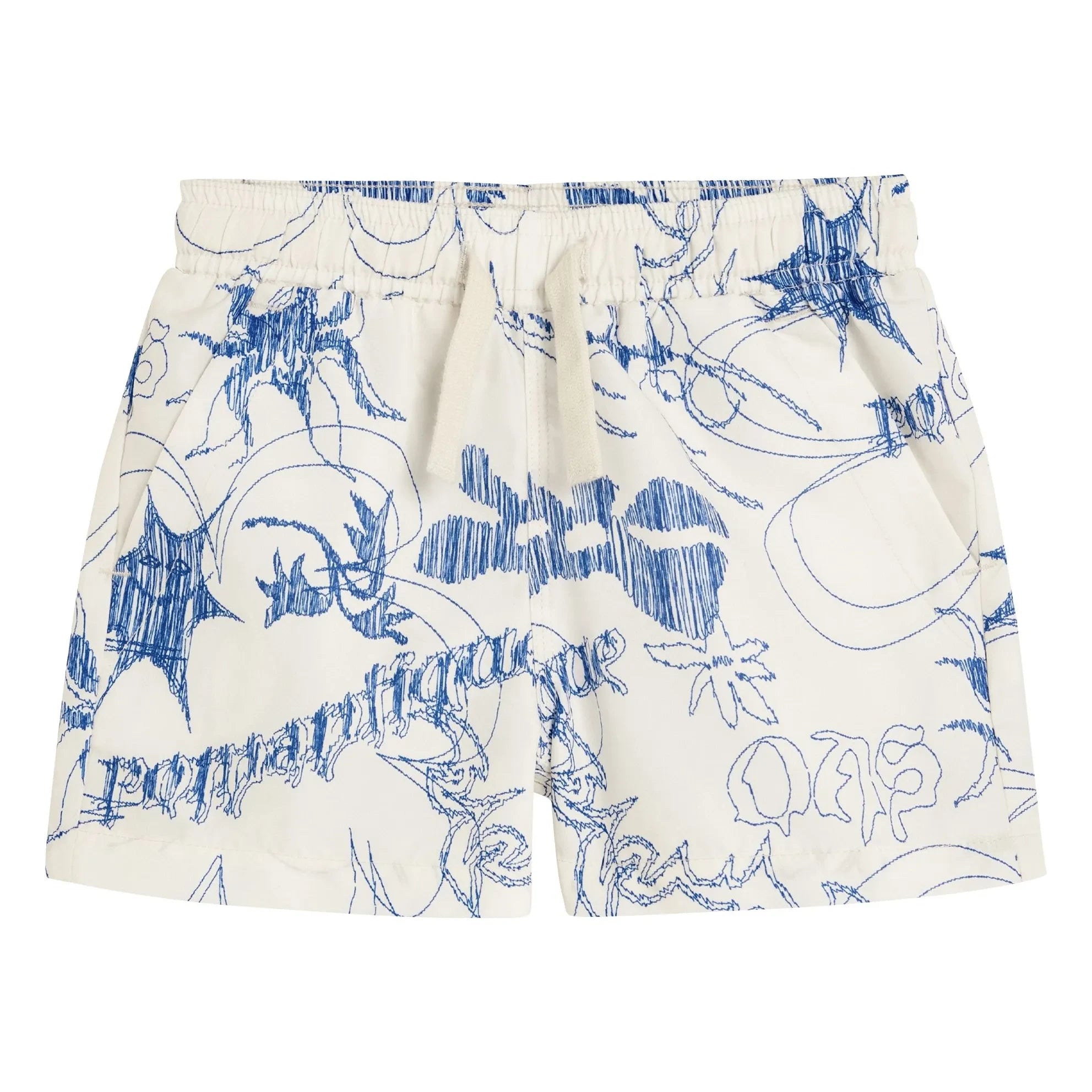 OAS – Romantische Badeshorts | Blau