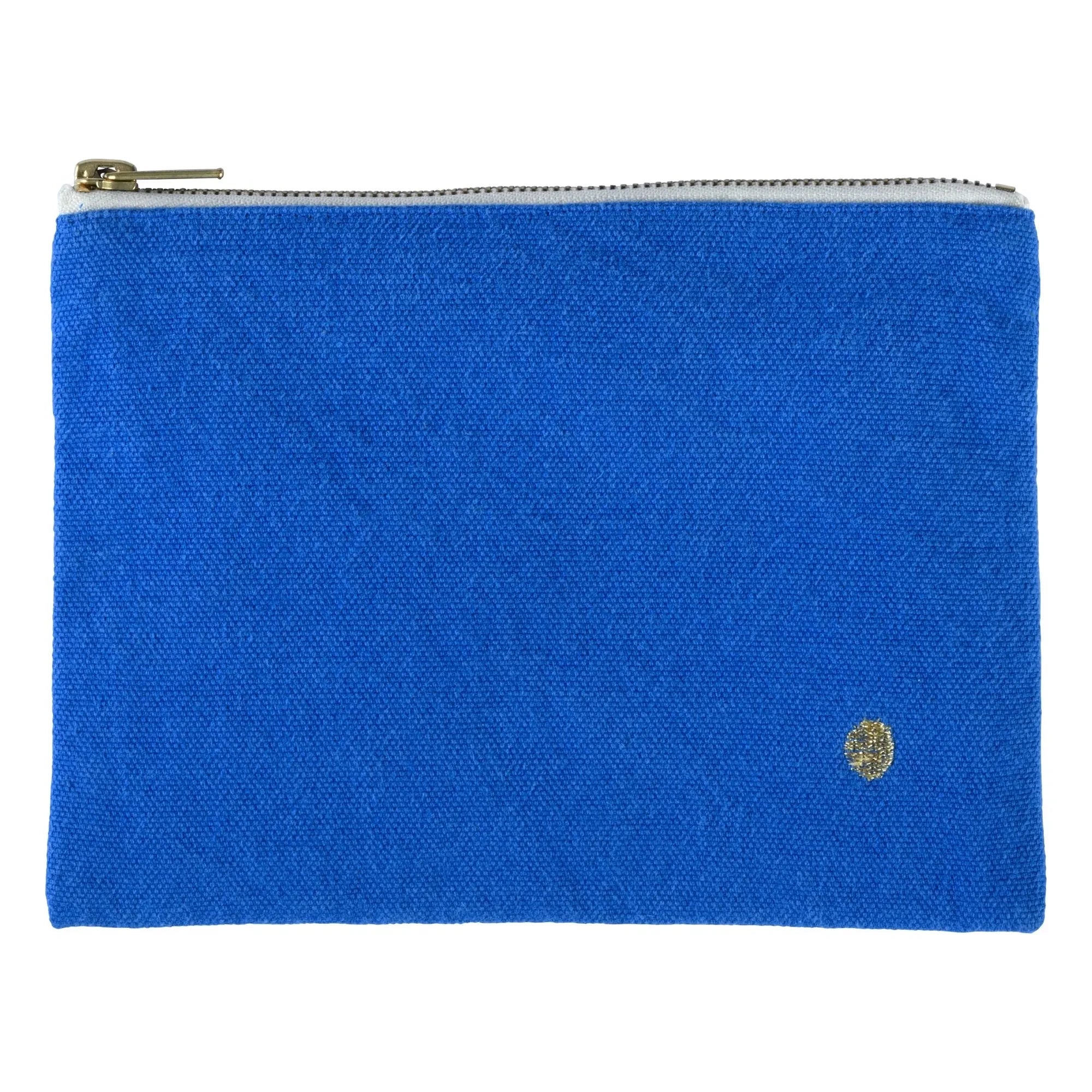 Das Tüpfelchen auf dem i - Iona Clutch-Tasche | Elektrisches Blau