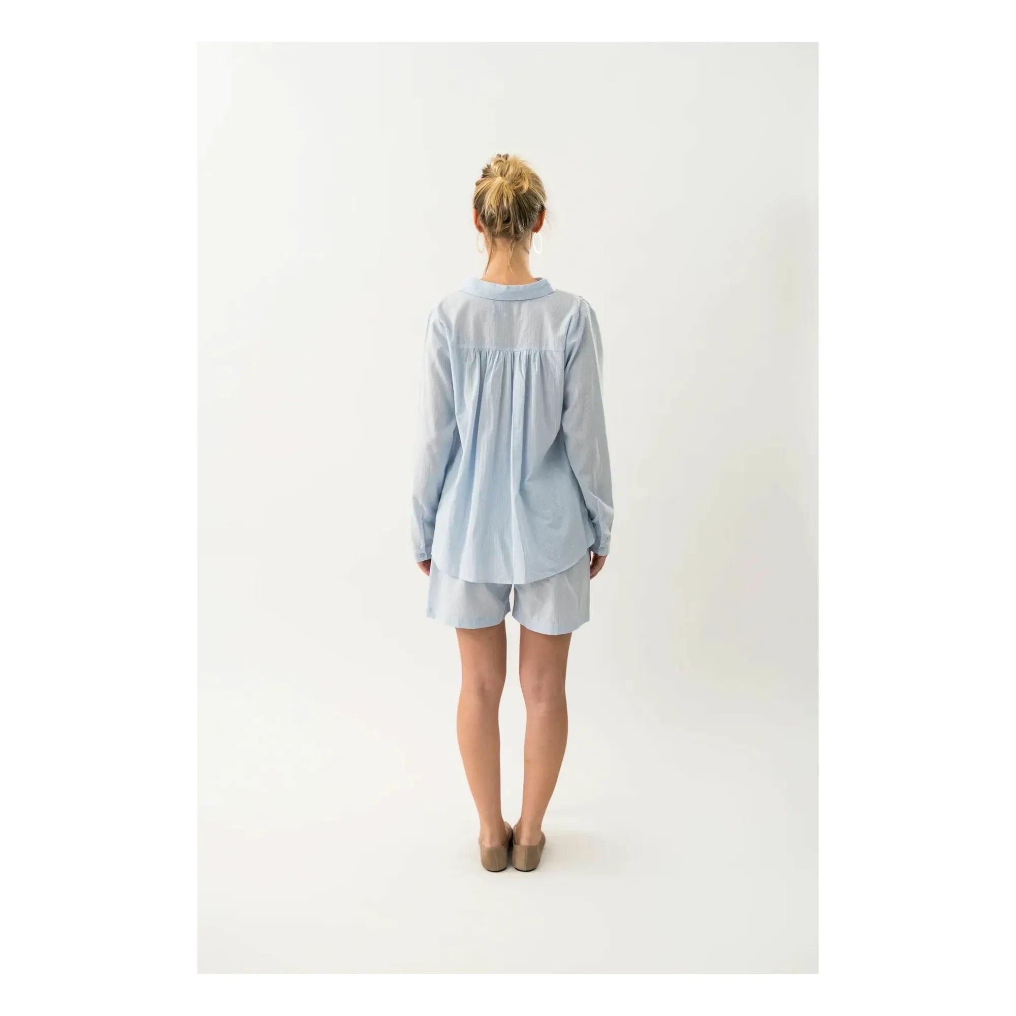 Lollys Laundry - Lari Bluse | Hellblau