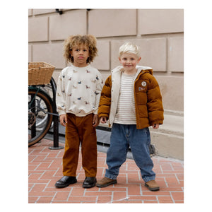 Rylee + Cru - Noel-Hunde-Sweatshirt | Elfenbein