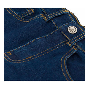 Petit Bateau - Jeans, roh, verstellbar | Dunkelblau