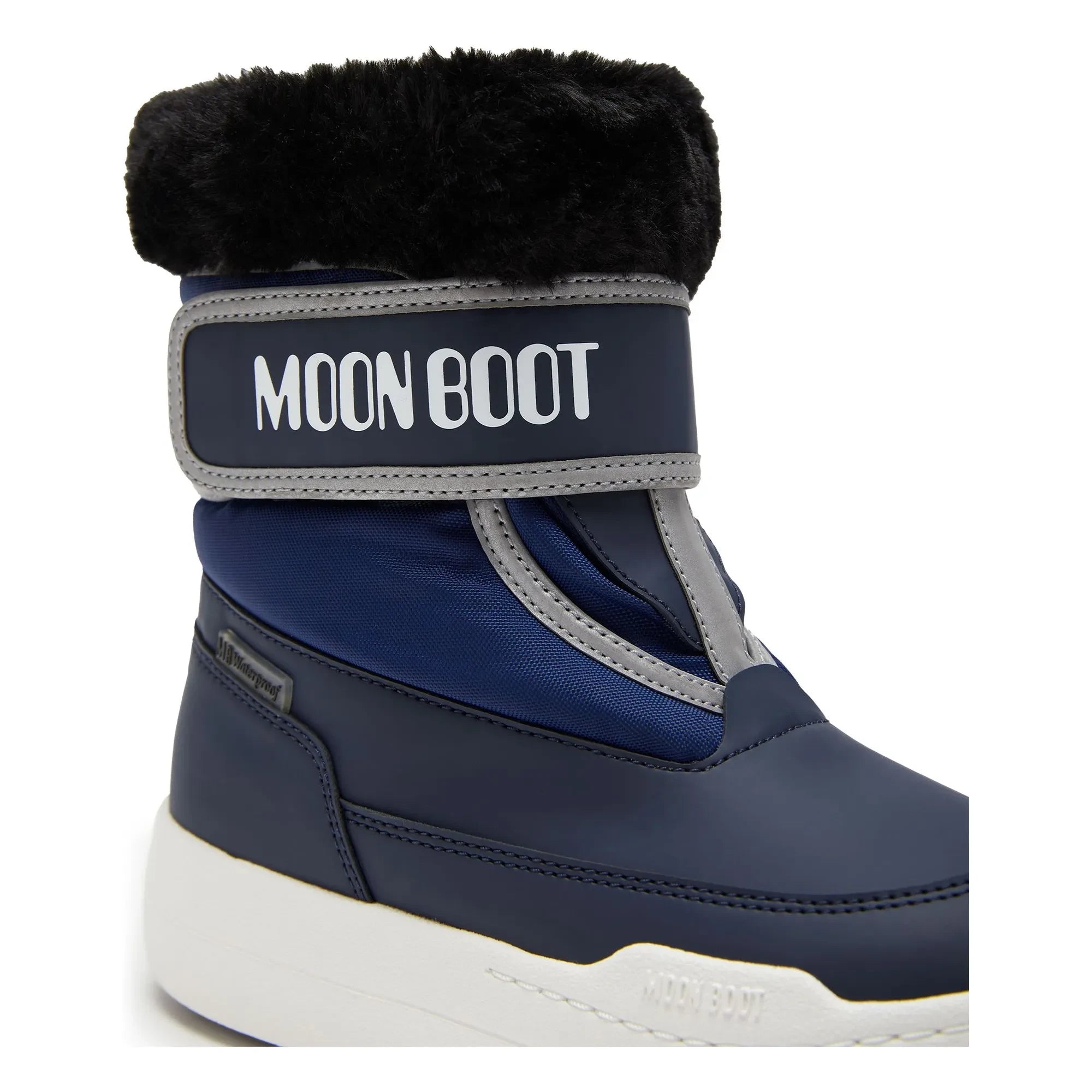 Moon Boot - Jr Park Scratch Stiefel | Blau