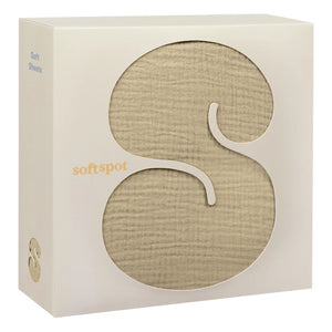 Soft Spot – Spannbetttuch aus Bio-Baumwolle | Hojicha