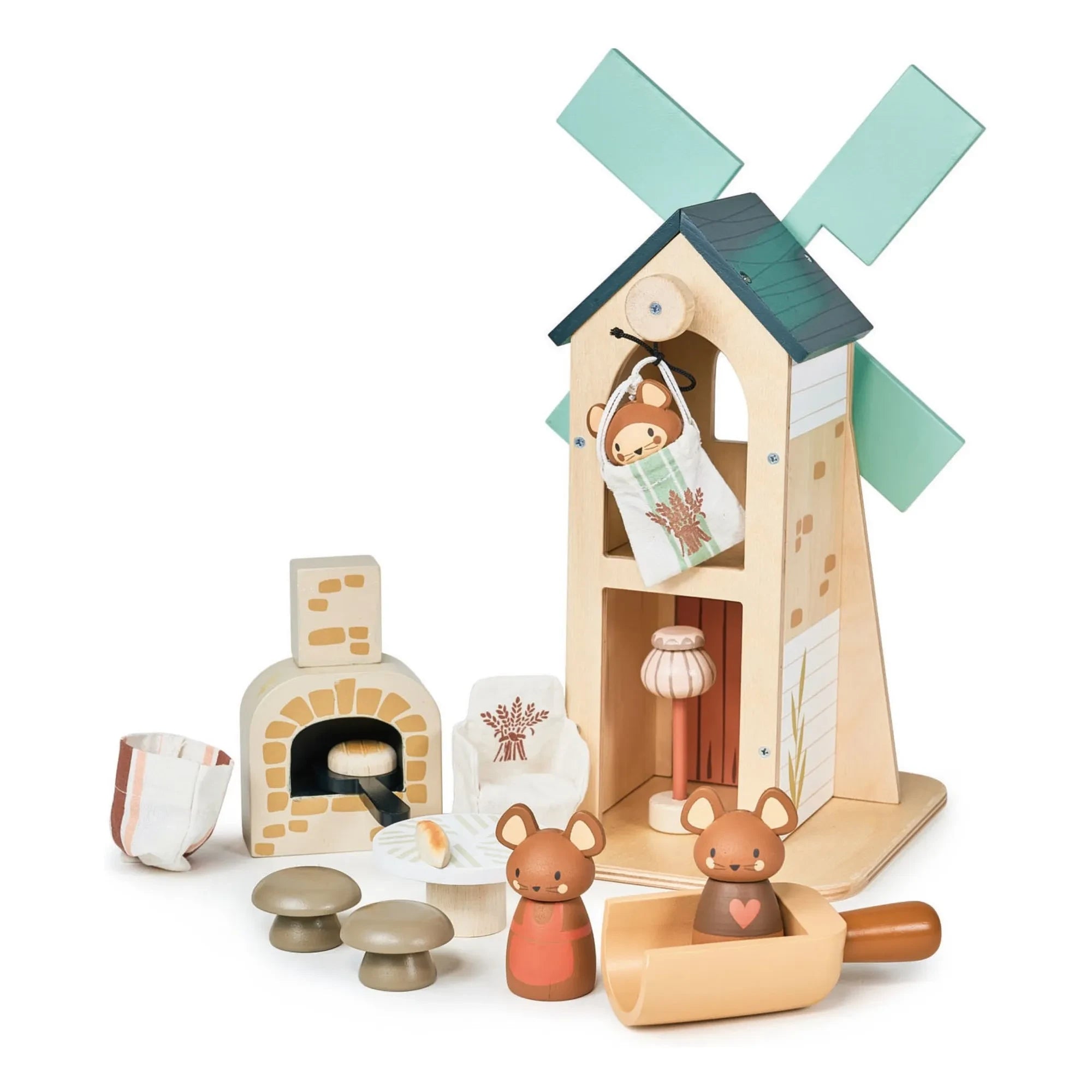 Tender Leaf Toys - Penny hölzerne Windmühle