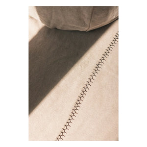 Lorena Canals - Teppich mit Stone-Wash | Perlengrau