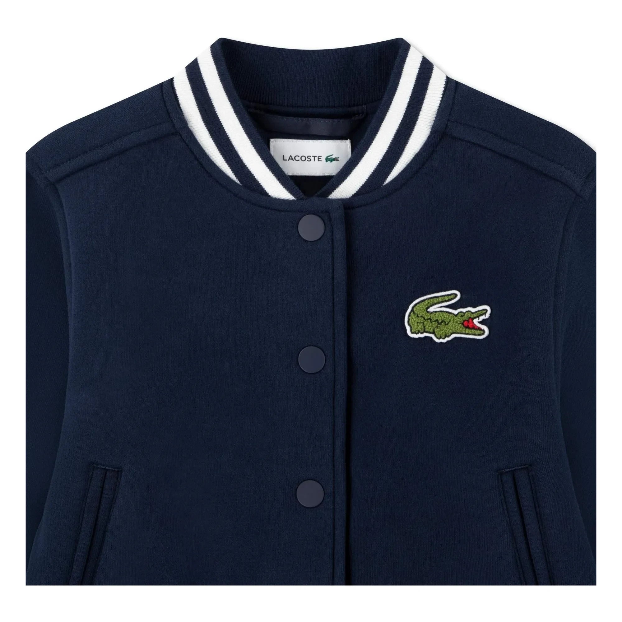Lacoste - Retro Tennis Bomberjacke | Marineblau