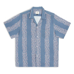 Bather - Coral Fiesta Hemd | Hellblau