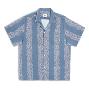 Bather - Coral Fiesta Hemd | Hellblau