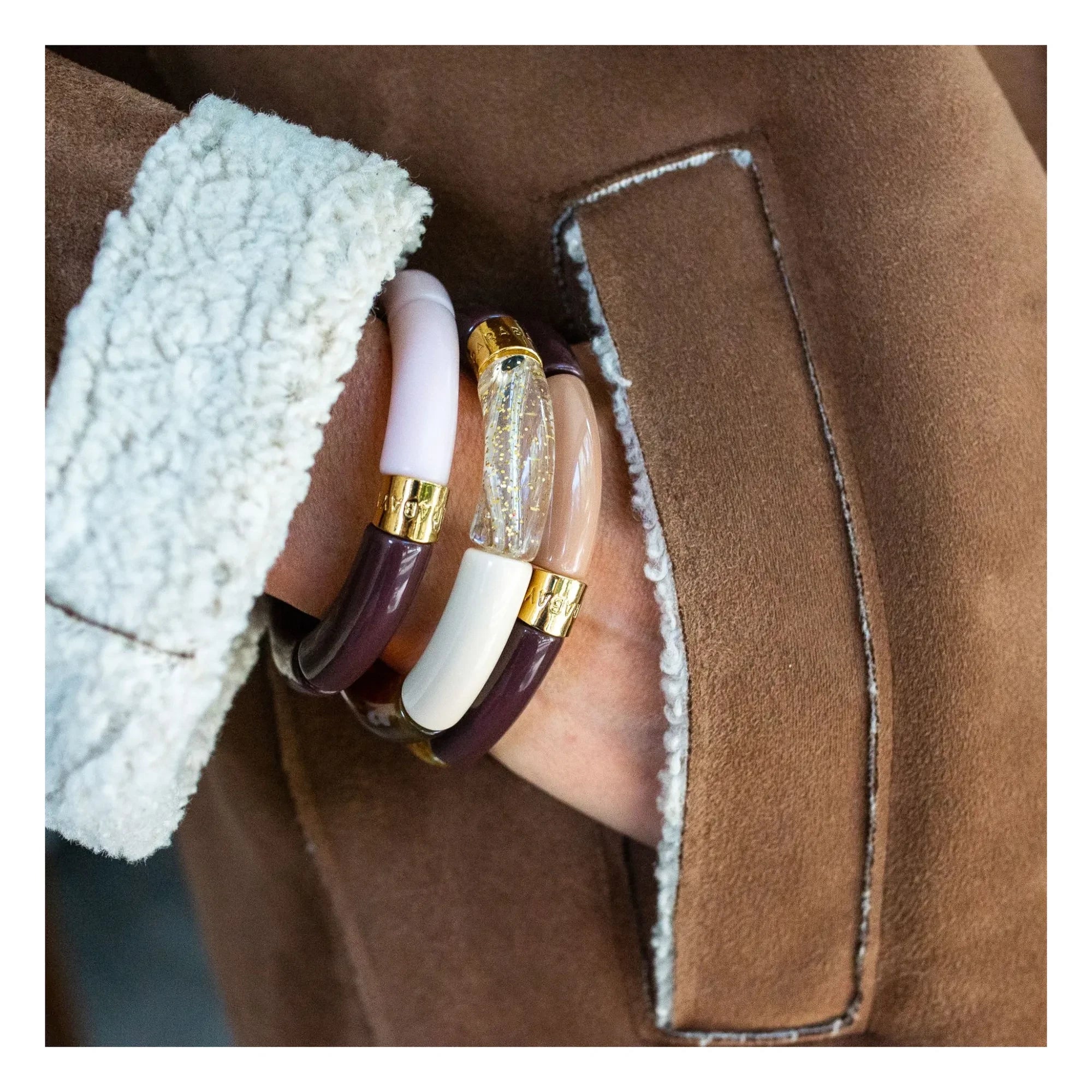 Parabaya - Sabai 1 Armband | Braun