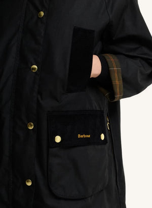 Barbour - Icons Modern Beaufort Pamuk Ceket | Siyah