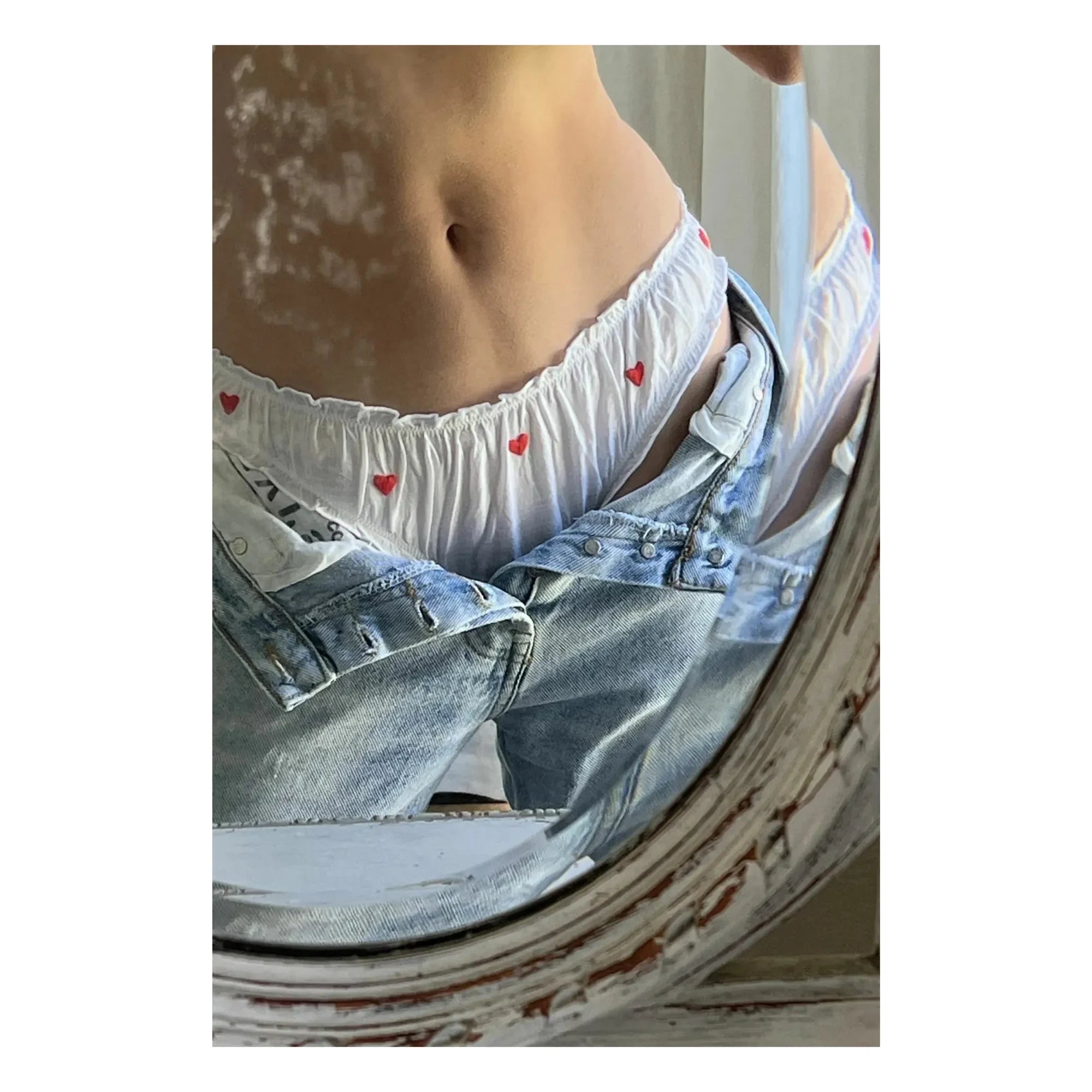 Scarlette Ateliers - Valentinstag-Slip | Weiß
