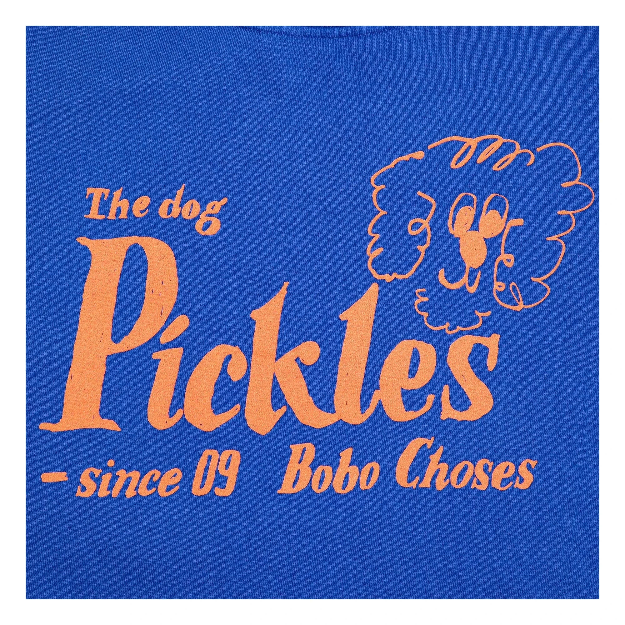 Bobo Choses - The Dog Pickles Sweatshirt aus Bio-Baumwolle | Königsblau
