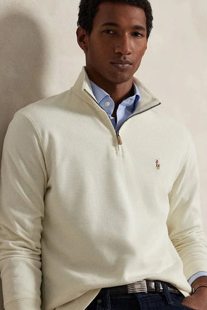 Polo Ralph Lauren 40/1 DBL KNIT JACQ Pamuklu Kazak