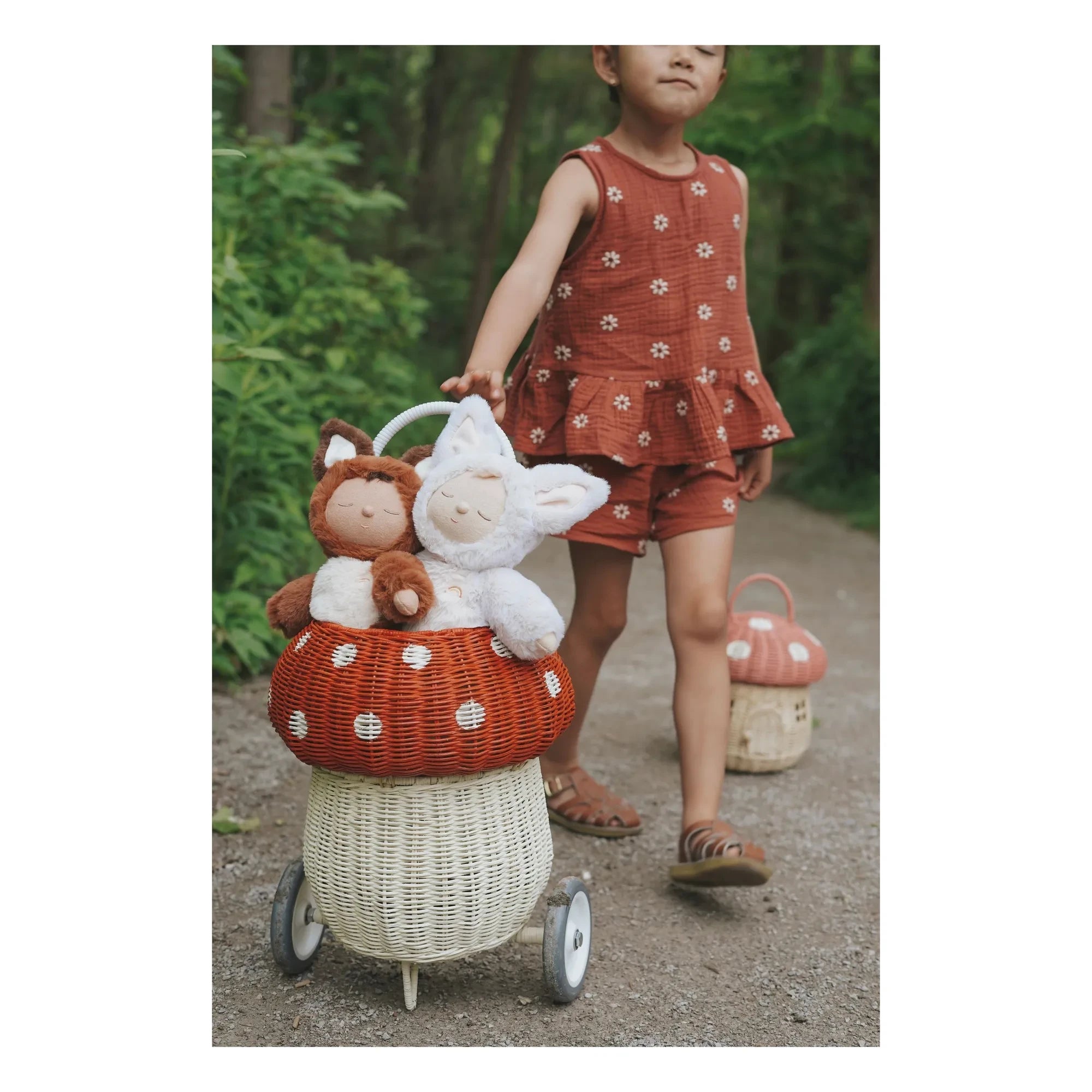Olli Ella - Cozy Dinkums Fuchs Puppe | Braun