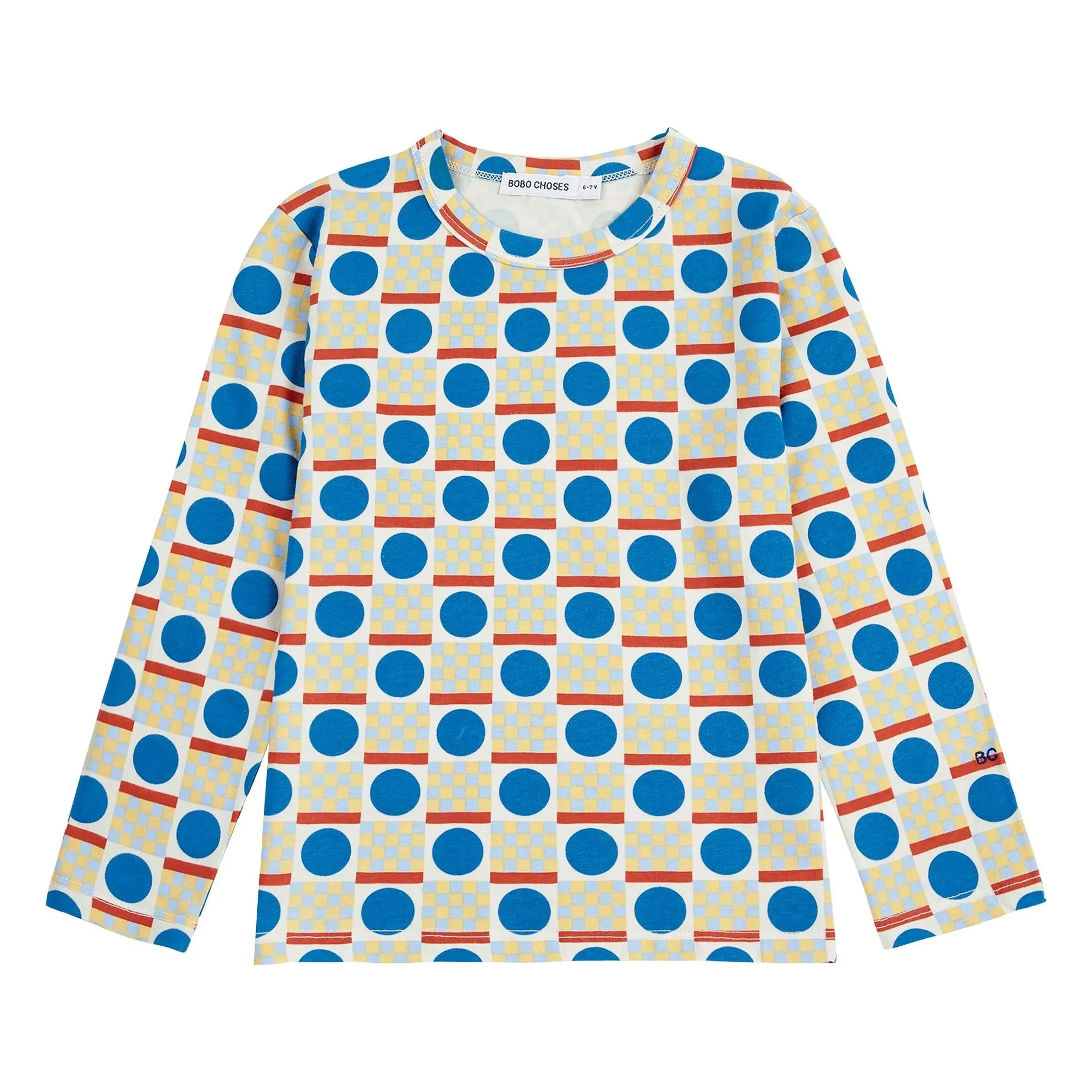 Bobo Choses - Geometrisches T-Shirt aus Bio-Baumwolle | Ecru