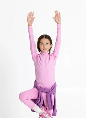 Smallable Kid - T-Shirt mit Kapuze | Verblasstes Rosa