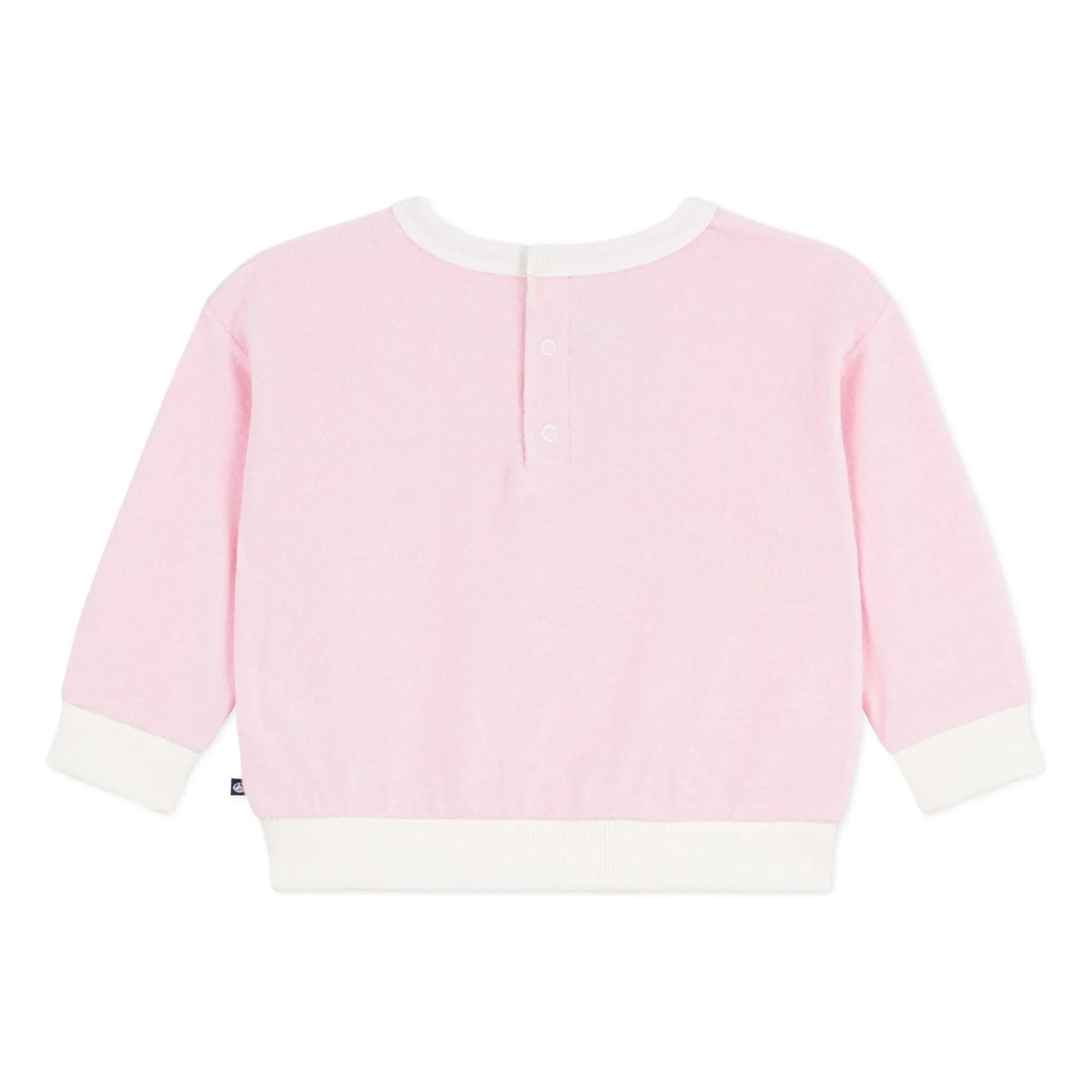 Petit Bateau - Pembe Buz Süngeri Sweat