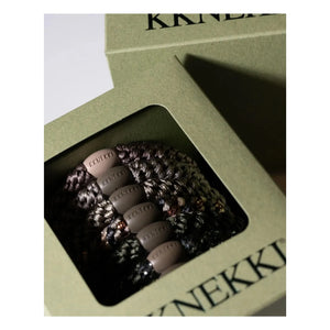 Bon Dep - Set mit 8 Kknekki Army Edition Haargummis | Khaki
