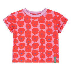 Favorite People - Flowery Napoli T-Shirt | Rot
