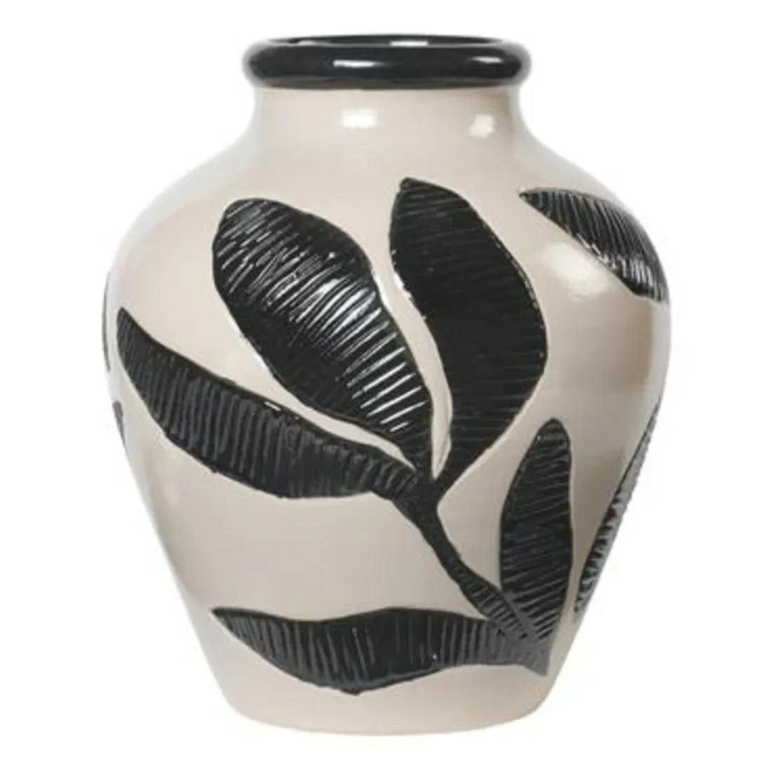 Broste Copenhagen - Herbert Vase | Schwarz