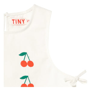Tinycottons - Kirschen-Top | Weiß