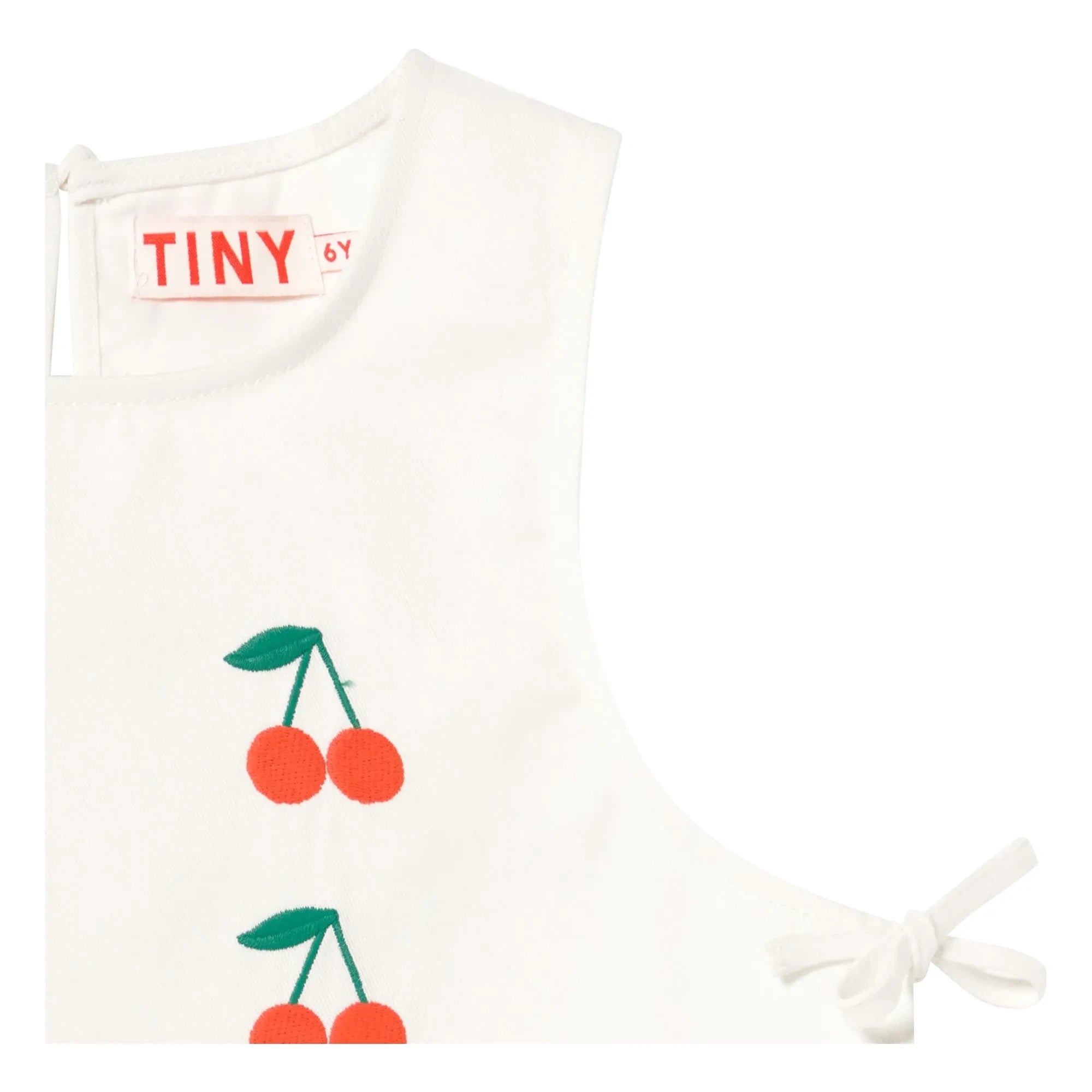 Tinycottons - Kirschen-Top | Weiß
