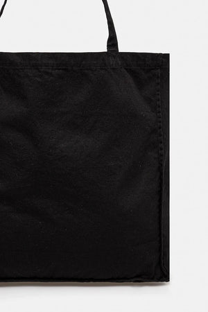 AllSaints LARGE 46 x 42 x 19 cm Pamuk Çanta