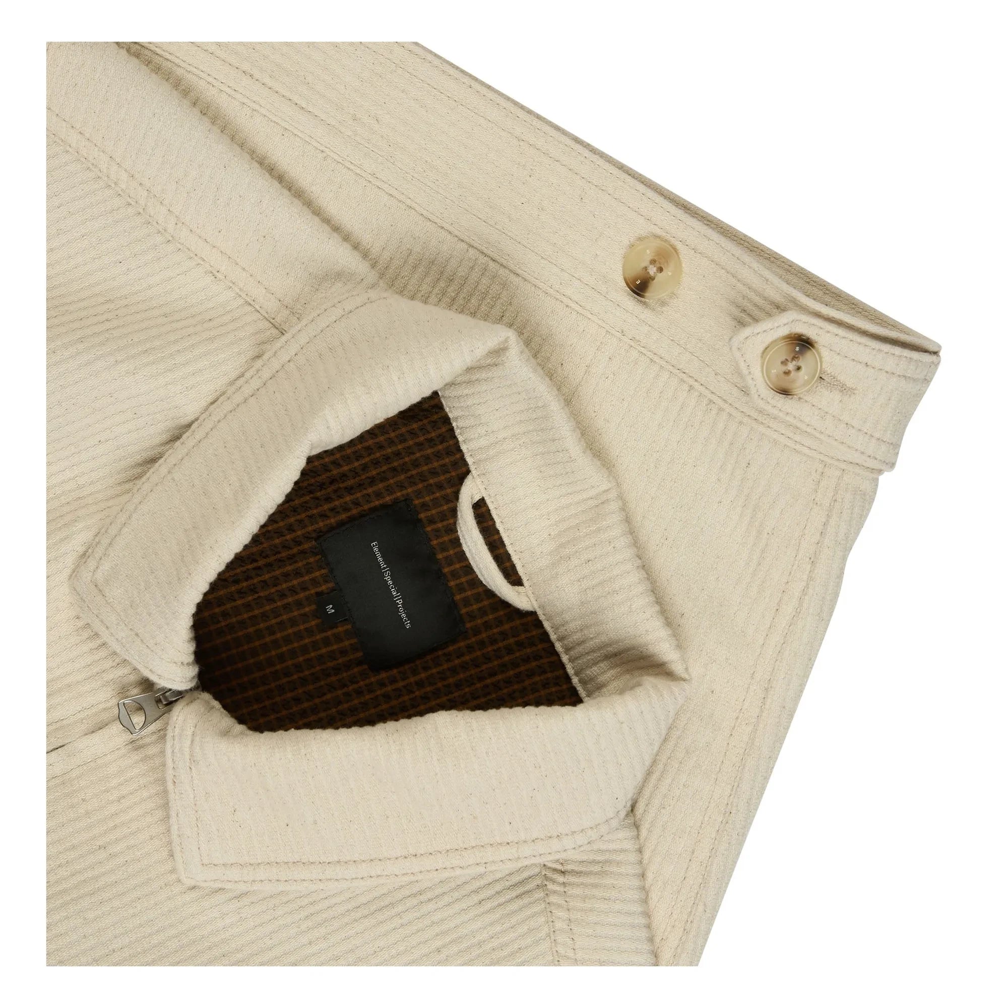 Element - Worker Reißverschlussjacke | Creme