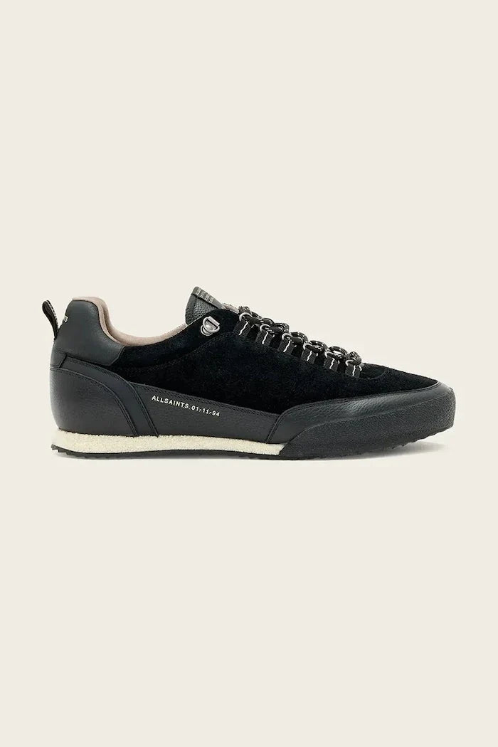 AllSaints Harri Od Low Top erkek deri sneaker