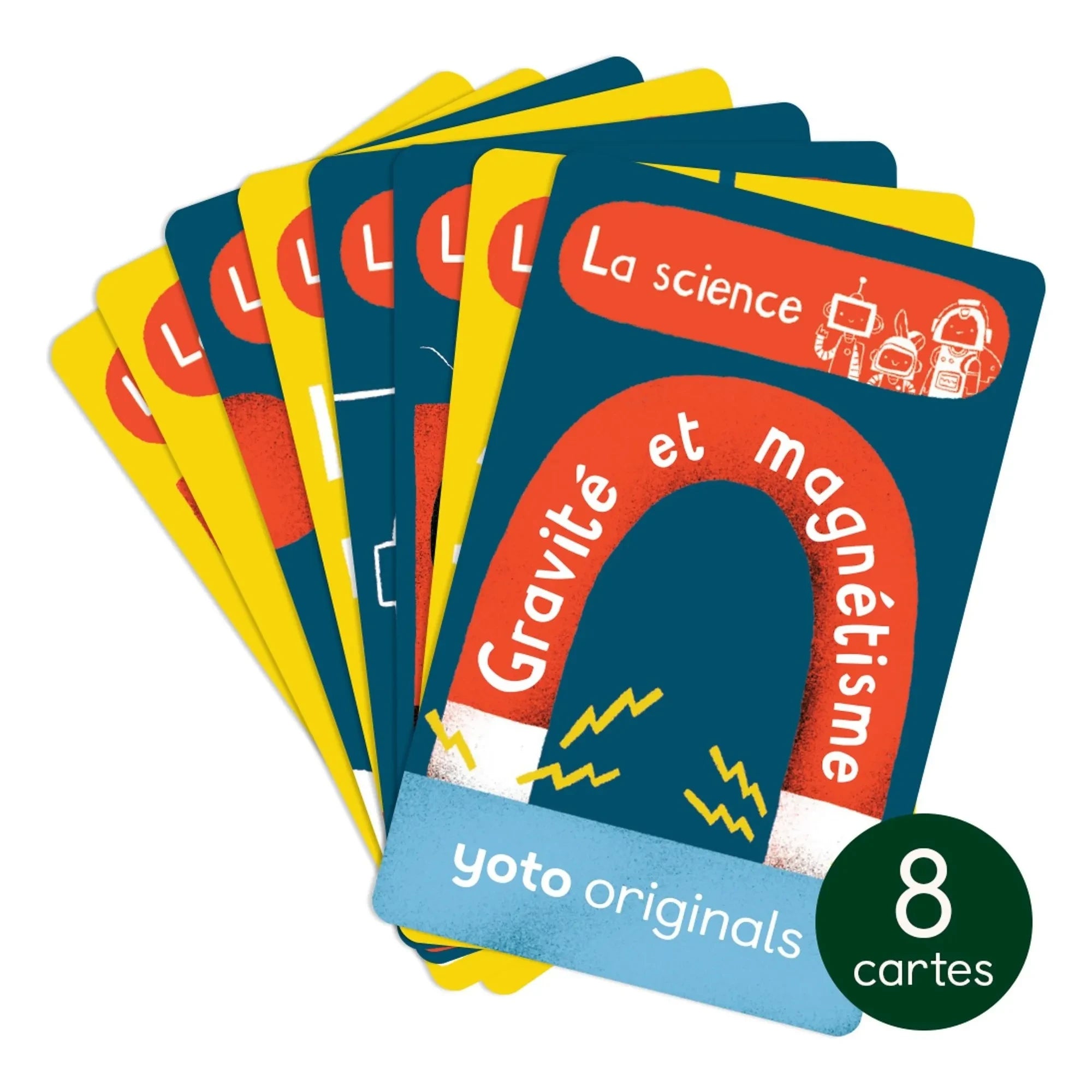 Yoto Player - BrainBots: Science Cards - 8er-Pack