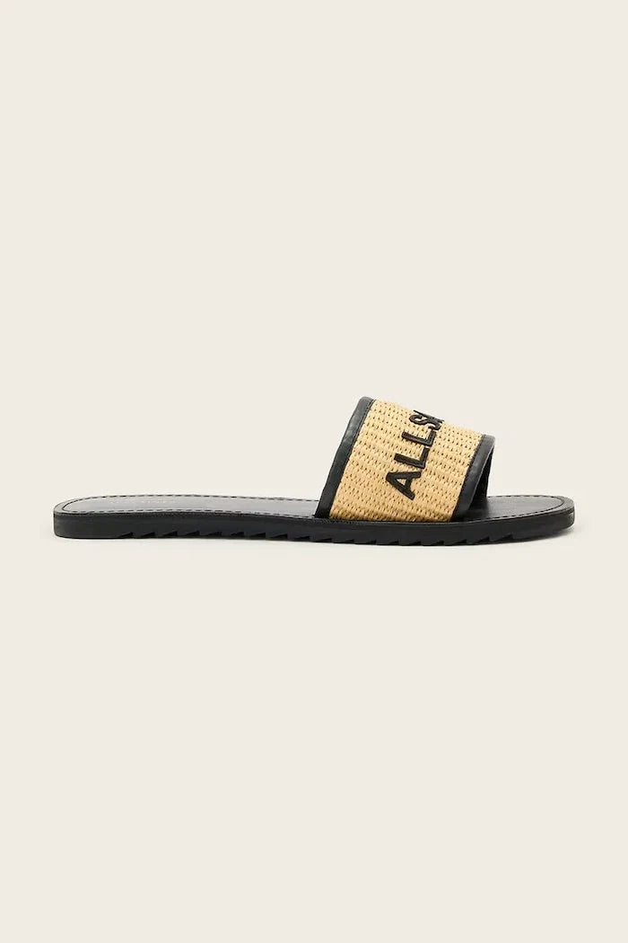 AllSaints Kadın Deri Sandalet Hoxton Slider