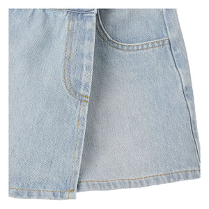 Fabula - Kurzer Rock aus Hellblauem Denim