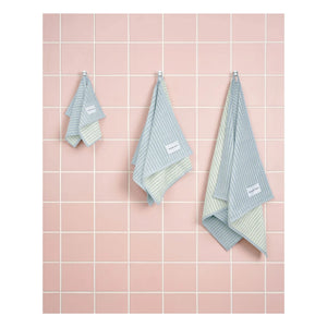 Maison Deux - Çizgili banyo havlusu | Mavi