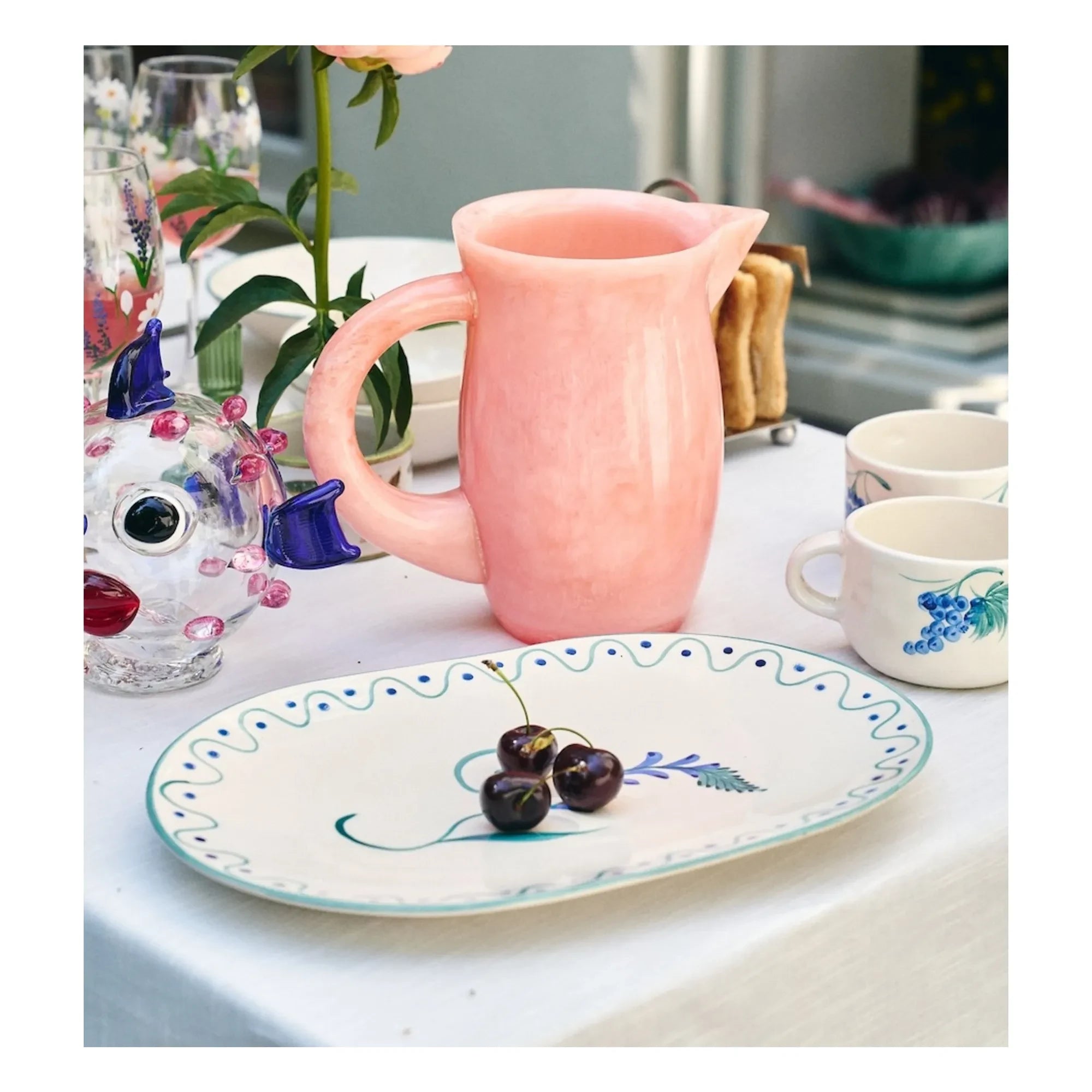 Anna + Nina - Indigoteller | Blau
