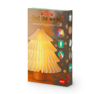 Legami - Beleuchteter faltbarer Weihnachtsbaum - Fühle die Magie