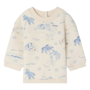 Bonpoint - Dady Bio-Baumwoll-Sweatshirt | Ecru