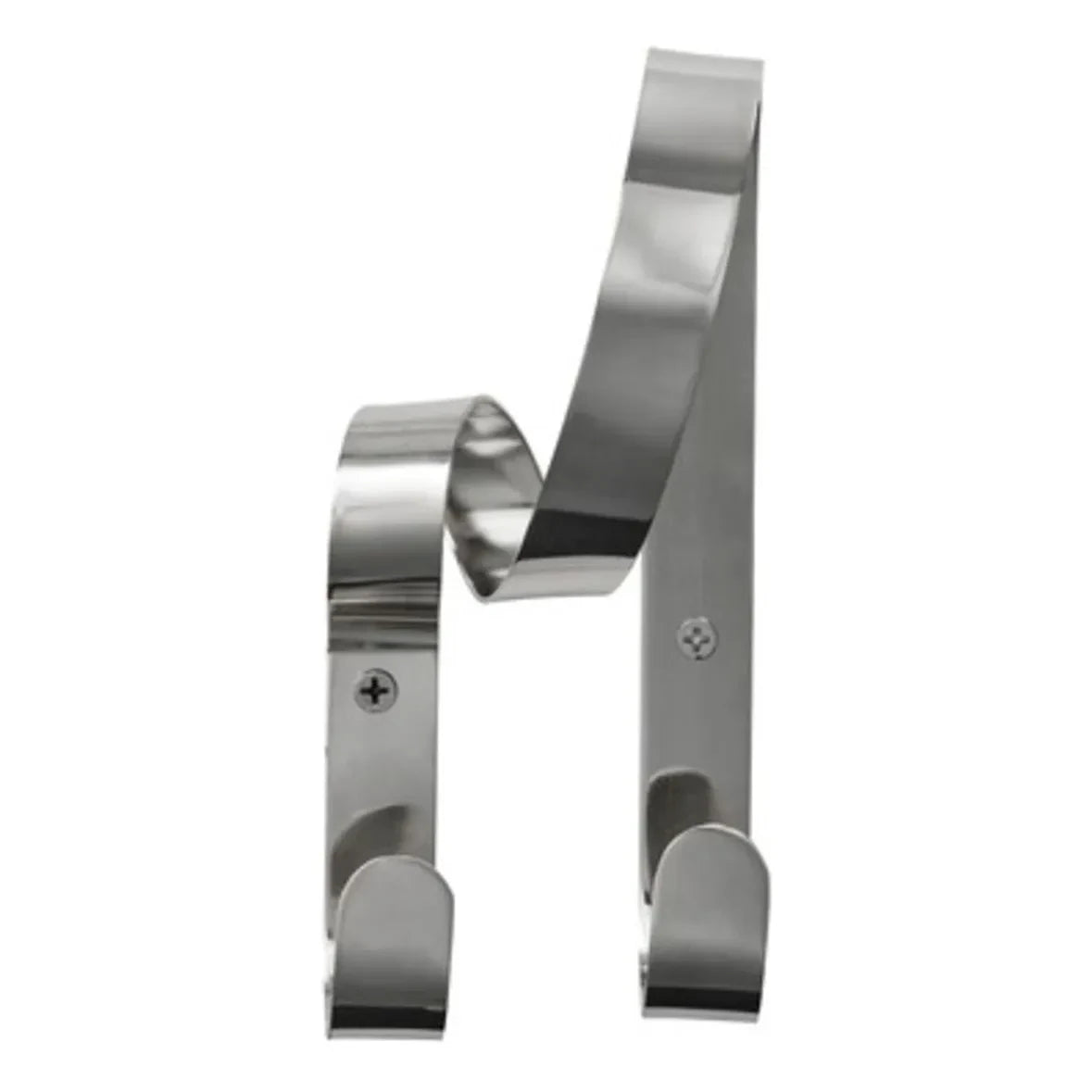 Broste Copenhagen - Ribbon Doppel-Wandhaken | Silber