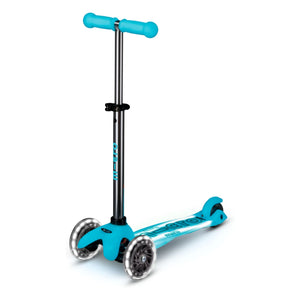 Micro - Mini LED Leucht-Scooter | Aqua