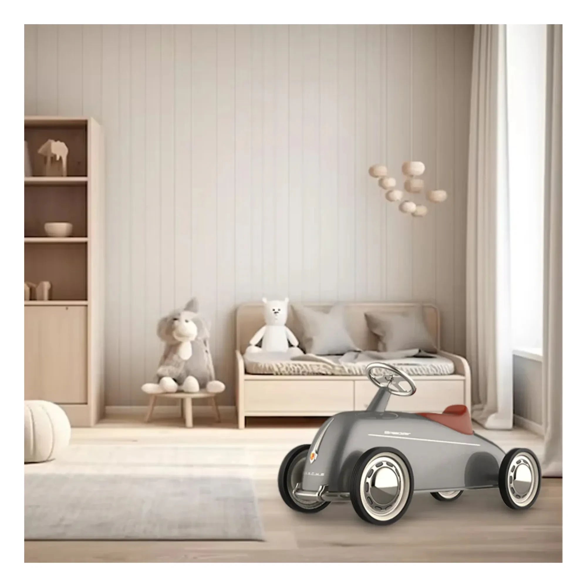 Baghera - Porsche Rider Rutschauto | Grau