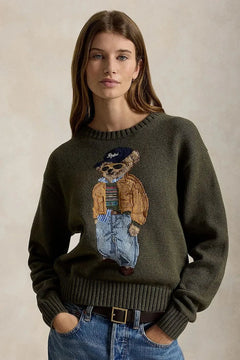Polo Ralph Lauren Kadın Pamuk Kazak