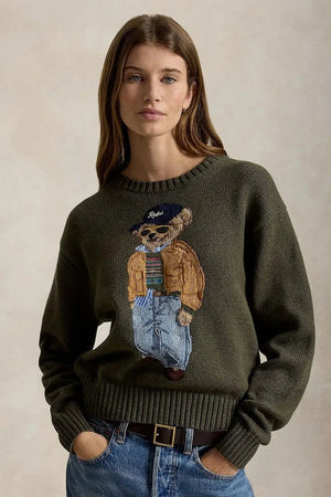 Polo Ralph Lauren Kadın Pamuk Kazak